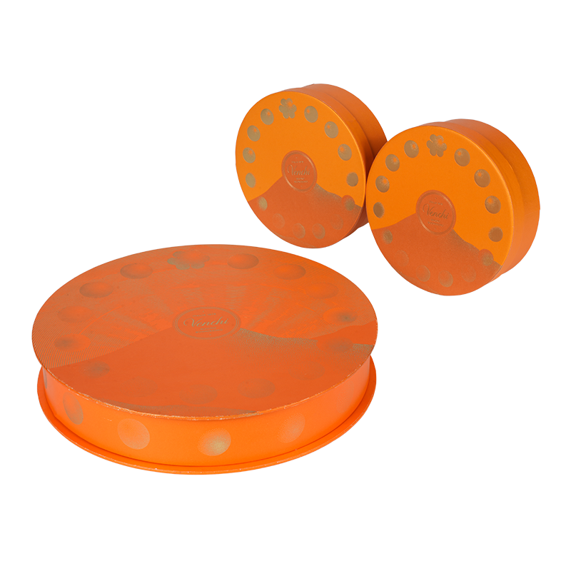 กล่องขนมทรงกลมแข็งกันความชื้น