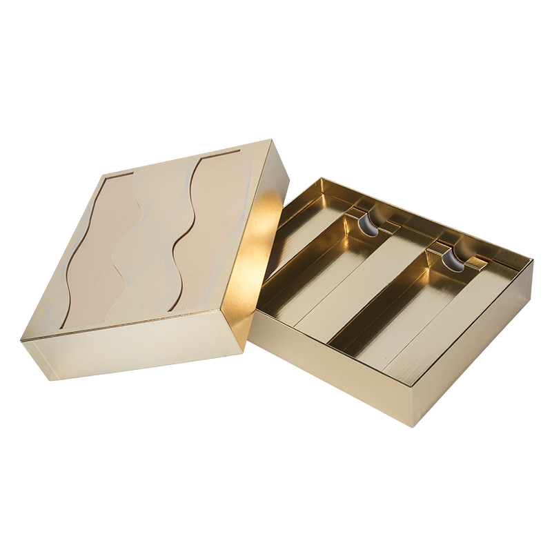 กล่องของขวัญน้ำมันบริโภคสองประตูแข็ง