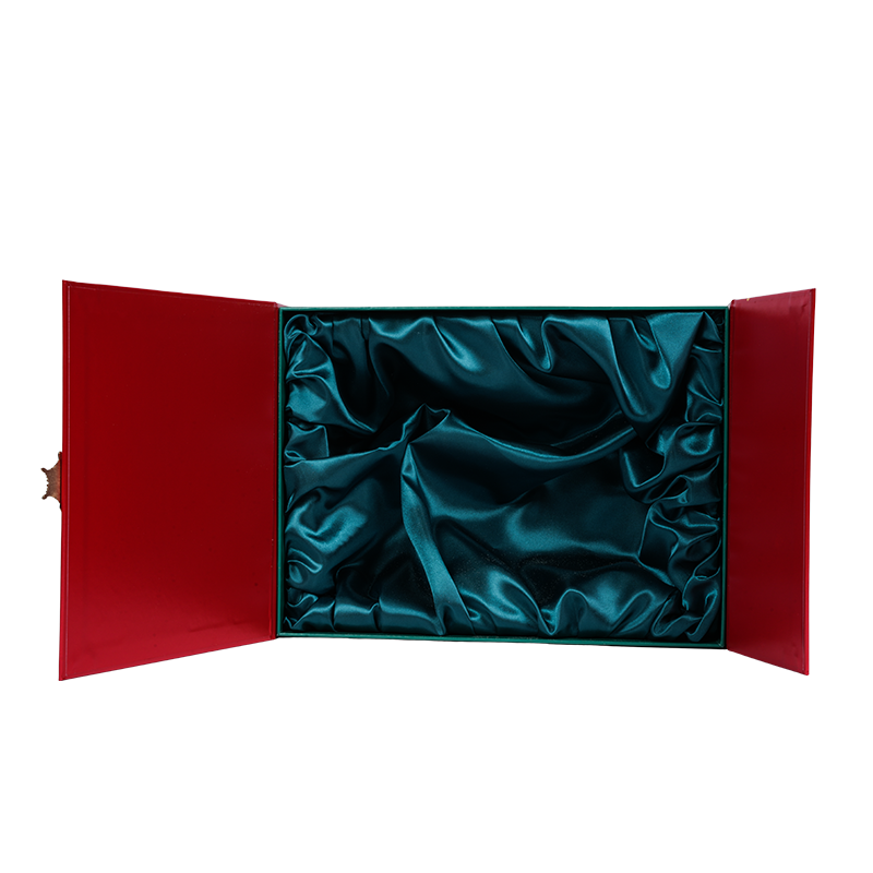 กล่องบรรจุภัณฑ์เค้กสองประตูแข็ง