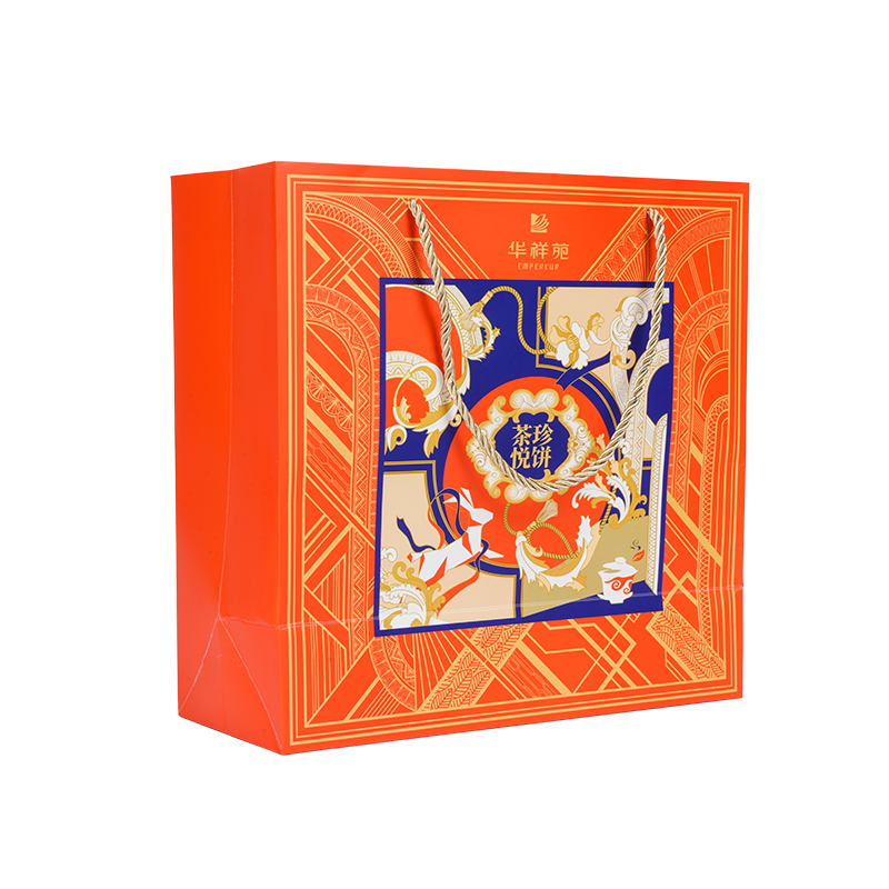 กระเป๋าใส่เค้กกระดาษแข็งคราฟท์/ขาวกันน้ำได้