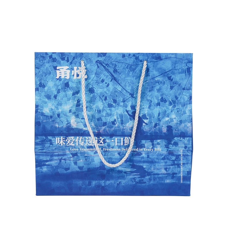 ถุงกระดาษคราฟท์สำหรับพกพาขนาดนุ่มพกพาสะดวก