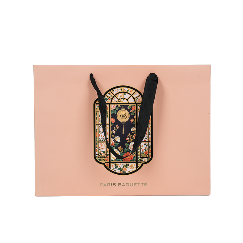 กระเป๋าใส่เค้กกระดาษแข็งคราฟท์/ขาวกันน้ำได้