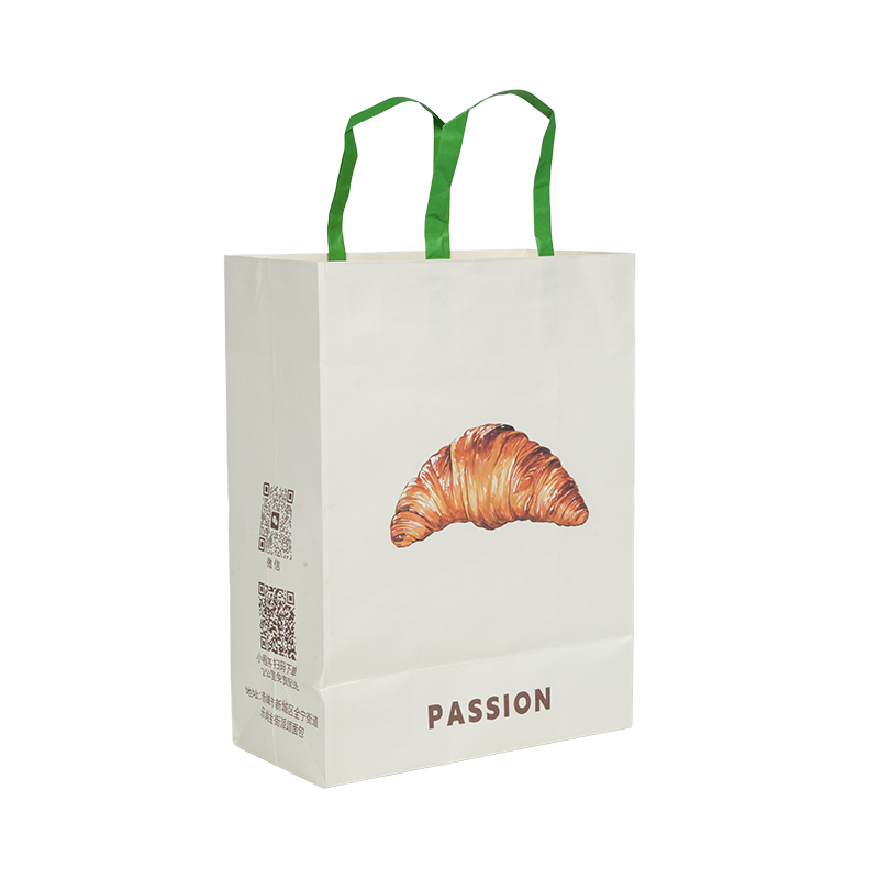 กระเป๋าใส่เค้กกระดาษแข็งคราฟท์/ขาวกันน้ำได้