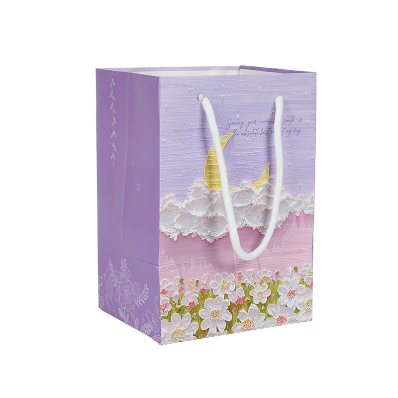 ถุงโท้ตกระดาษคราฟท์แนวตั้งธีมวันหยุด