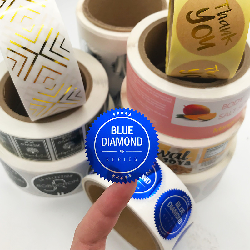 ป้ายกาวกระดาษเคลือบ