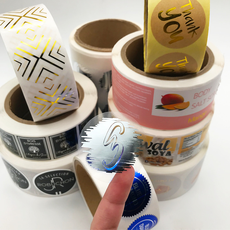 ป้ายกาวกระดาษเคลือบ