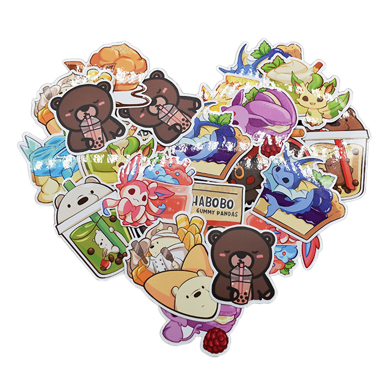 ป้ายกาวกระดาษเคลือบ