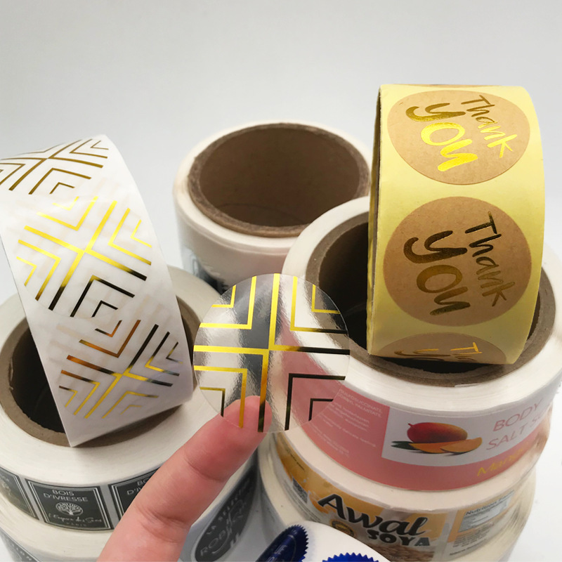 ป้ายกาวกระดาษเคลือบ